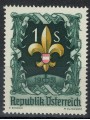 AUSTRIA 1951 Raduno dei giovani esploratori MNH**