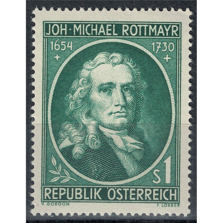 AUSTRIA 1954 Michael Rottmayr MNH**
