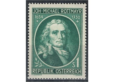 AUSTRIA 1954 Michael Rottmayr MNH**