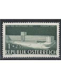 AUSTRIA 1957 Giornata del francobollo MNH**