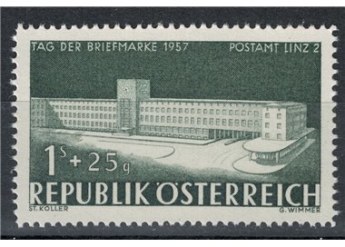 AUSTRIA 1957 Giornata del francobollo MNH**