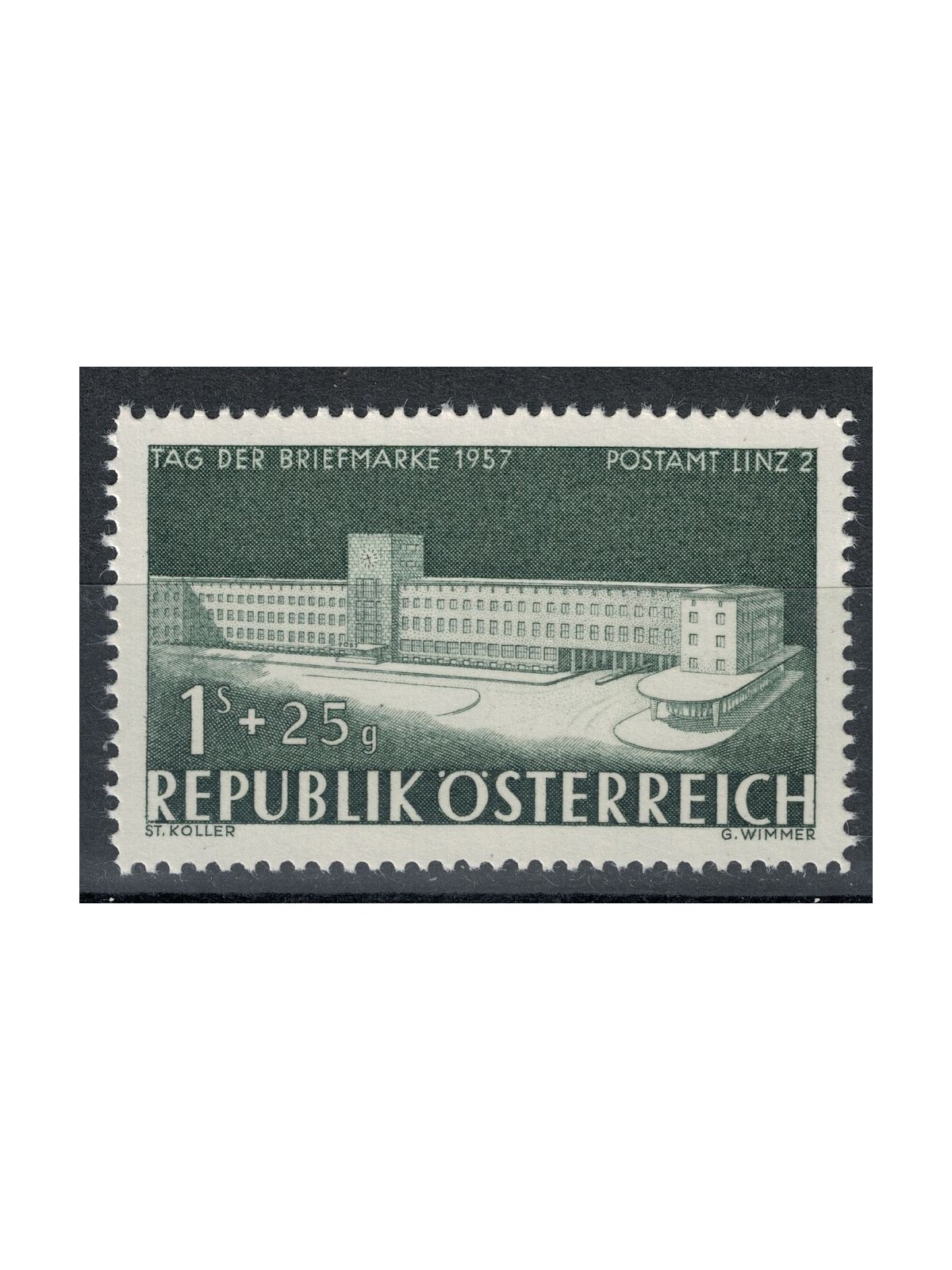 AUSTRIA 1957 Stamp Day MNH**
