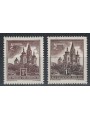 AUSTRIA 1957 Basilica di Mariazell, gomma gialla 2v MNH**