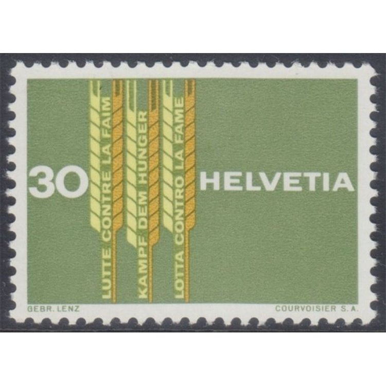 SVIZZERA 1963 Lotta contro la fame MNH**