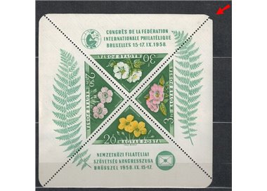 HUNGARY 1958 Philatelic Congress s/s MNH** dif