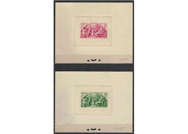 MUNICH 1951 Holy Year, deluxe proof, 2v MNH**