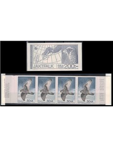 SWEDEN 1981 Falco Rusticolus booklet MNH**
