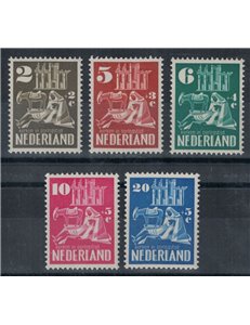 OLANDA 1950 Pro ricostruzione chiese 5v MNH**