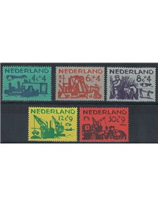 NETHERLANDS 1959 Charity, summer series, work on the Delta 5v MNH**