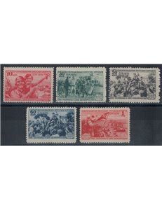 RUSSIA 1940 Annessione Ucraina e Bielorussia 5v MNH**