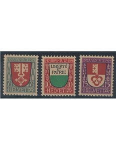 SWITZERLAND 1919 Pro juventute 3v MNH**