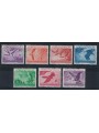 LIECHTENSTEIN 1939 Volatili diversi, posta aerea 7v MNH**