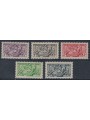 MONACO 1951 Knight in armour 5v MNH**