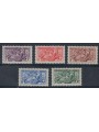 MONACO 1955 Knight in armour 5v MNH**