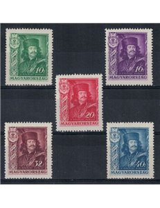HUNGARY 1935 Francis II Rákóczi 5v MH*