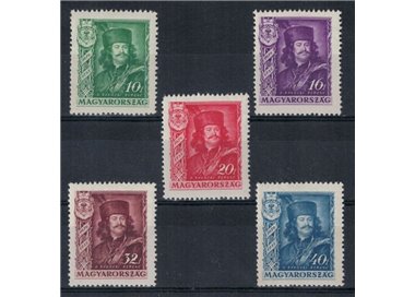 HUNGARY 1935 Francis II Rákóczi 5v MH*