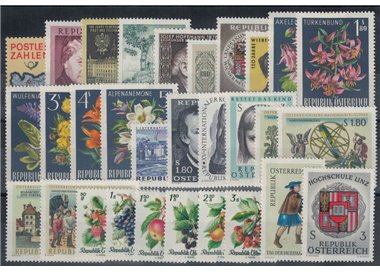 AUSTRIA 1966 Complete vintage 30v MNH**