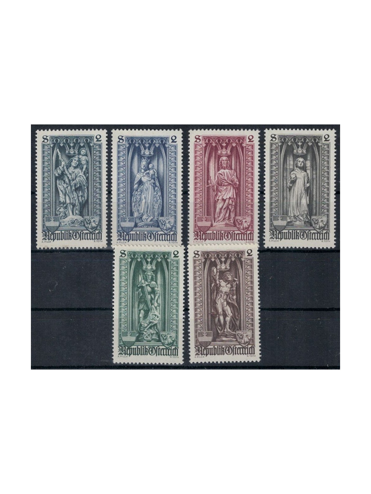 AUSTRIA 1969 Diocese of Vienna 6v MNH**