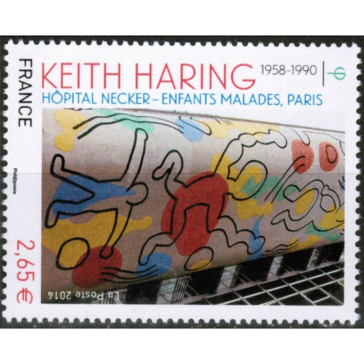 FRANCIA 2014 Arte (Keith Haring) MNH**