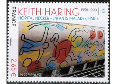 FRANCE 2014 Art (Keith Haring) MNH**