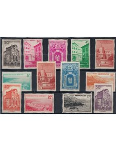 MONACO 1948-49 Various views 13v MNH**