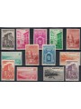 MONACO 1948-49 Various views 13v MNH**