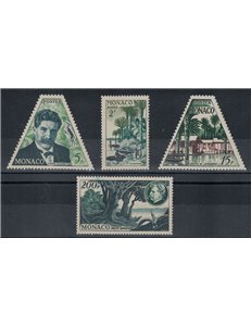 MONACO 1955 Albert Schweitzer, Nobel Peace Prize 4v MNH**