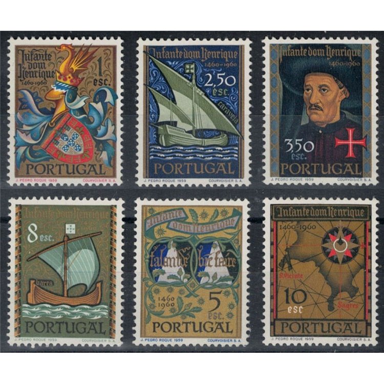 PORTUGAL 1960 Infante Don Enrico Aviz 6v MNH**