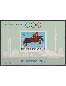 ROMANIA 1972 Summer Olympic Games s/s MNH**