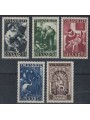 GERMANY SARRE 1949 Winter relief 5v MNH**