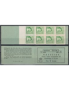 SVEZIA 1941 Museo di Skansen 5 öre verde LB MNH**