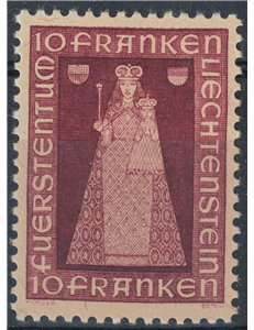 LIECHTENSTEIN 1941 Madonna of Dux MNH**