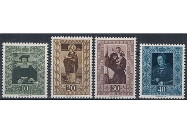 LIECHTENSTEIN 1953 Paintings from the Principality Gallery 4v MNH**