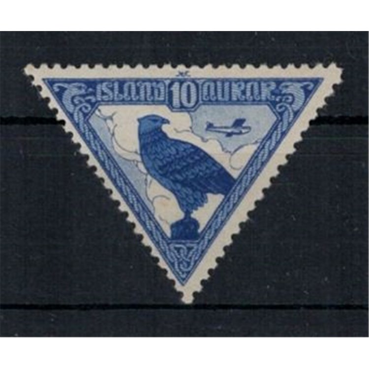 ICELAND 1930 Airmail, falcon MNH**