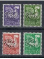 FRANCIA 1960 Preannullati (Galli) 4v MNH**
