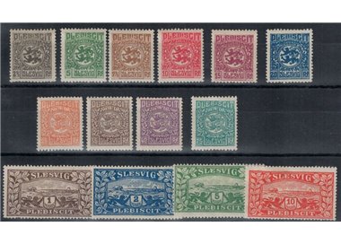 GERMANY SCHLESWIG 1920 Plebiscite, Coat of Arms 14v MH*