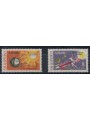 ALBANIA 1964 Riccione Expo 2v MNH**