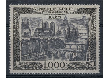 FRANCE 1950 View of Paris, airmail MNH**