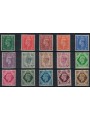 GREAT BRITAIN 1937-47 Ordinary series, effigy of King George VI 15v MNH**
