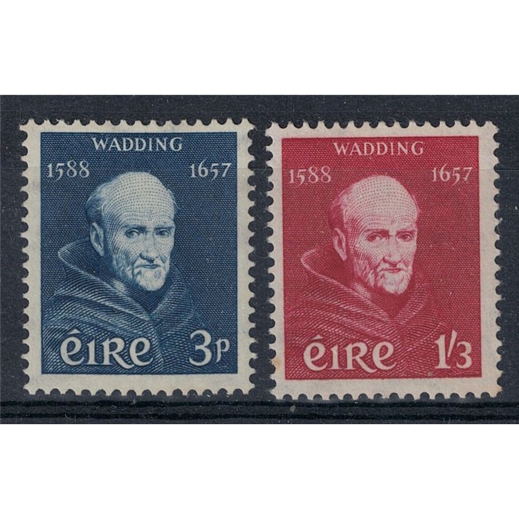 IRLANDA 1957 Padre Luke Wadding 2v MNH**