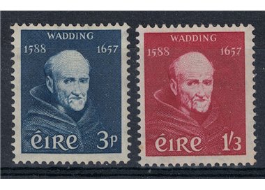 IRELAND 1957 Father Luke Wadding 2v MNH**
