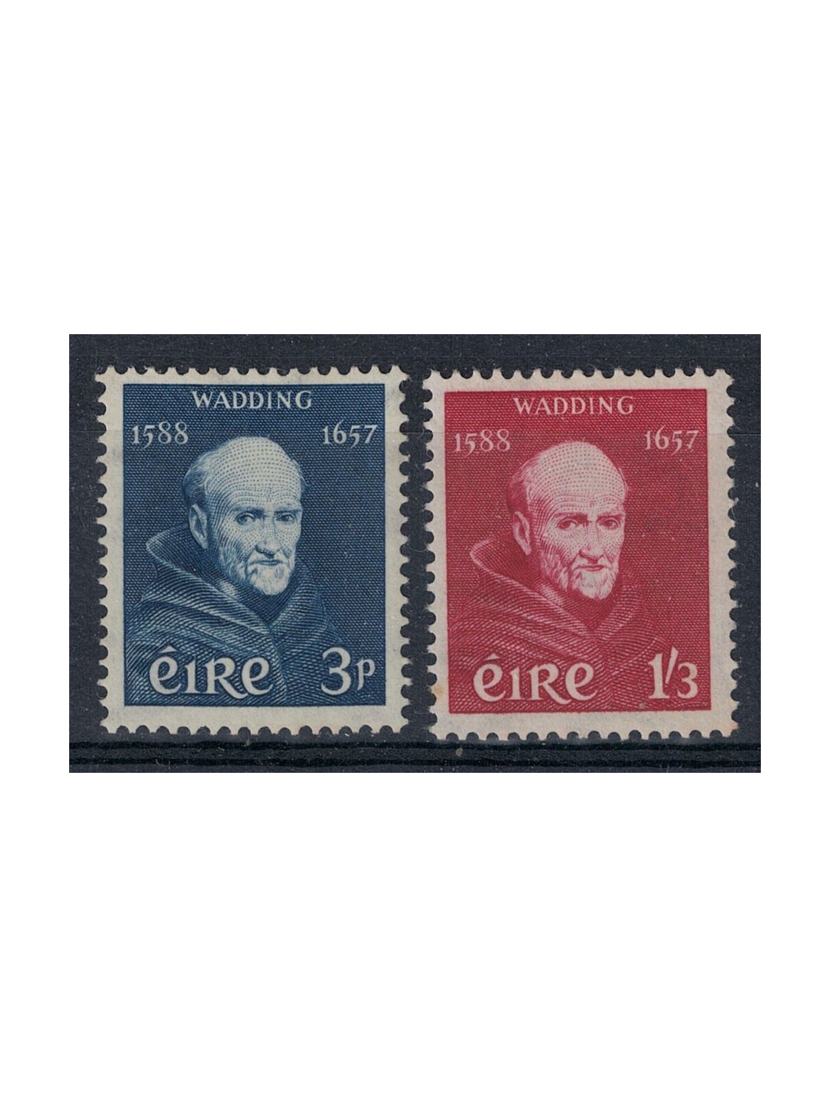 IRELAND 1957 Father Luke Wadding 2v MNH**