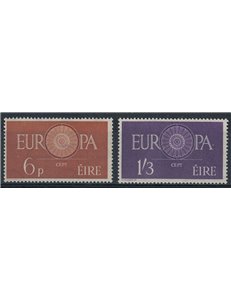 IRLANDA 1960 Europa 2v MNH**