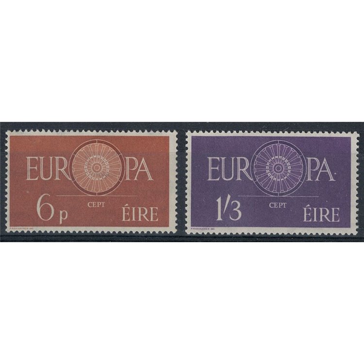 IRLANDA 1960 Europa 2v MNH**