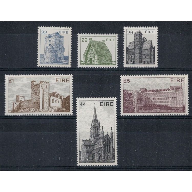 IRLANDA 1982 Architettura irlandese 6v MNH**