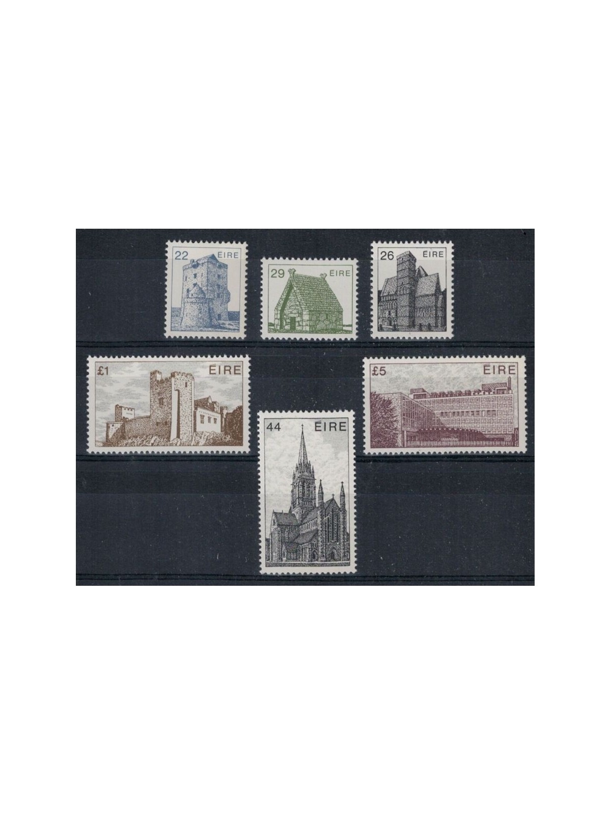 IRLANDA 1982 Architettura irlandese 6v MNH**