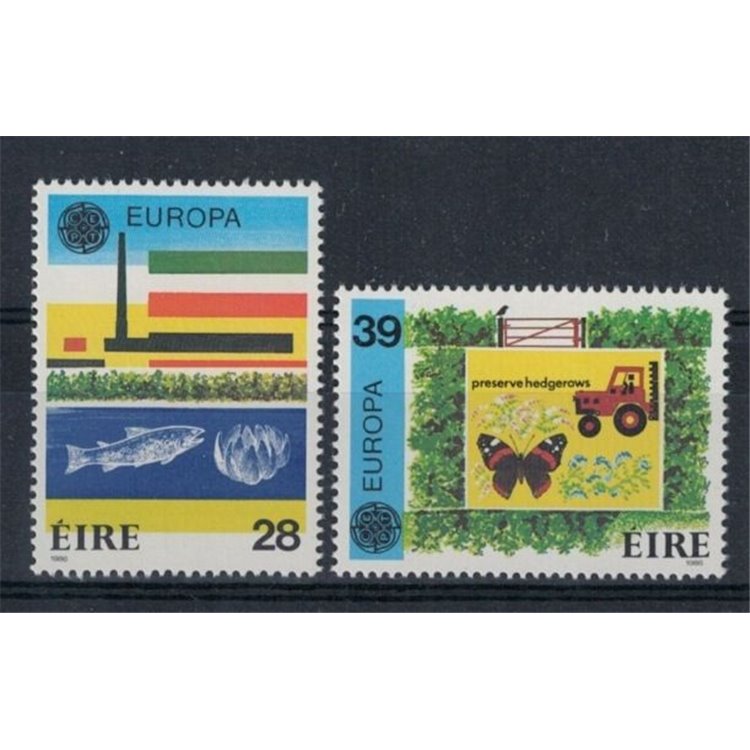 IRELAND 1986 Europe 2v MNH**