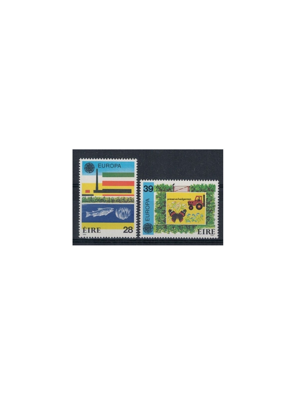 IRLANDA 1986 Europa 2v MNH**