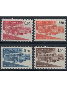 FINLANDIA 1963 Pacchi postali 4v MNH**