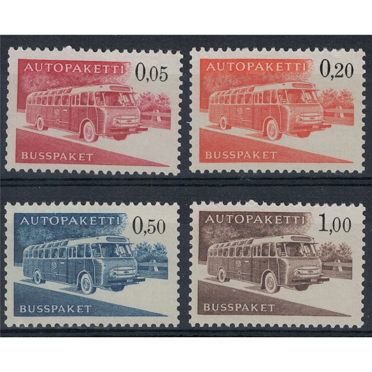 FINLANDIA 1963 Pacchi postali 4v MNH**